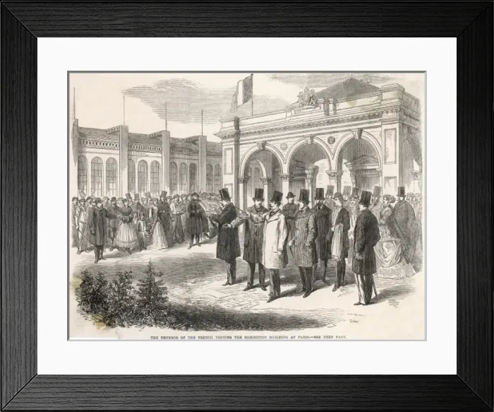 Framed Print : Exhibitions  /  Paris  /  1867