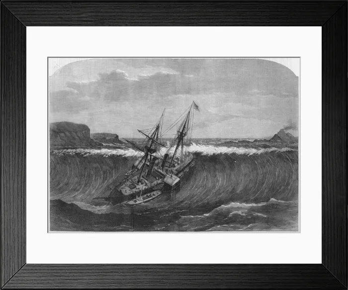 Framed Print : Tidal Wave, St Thomas Framed Print : Tidal Wave, St Thomas