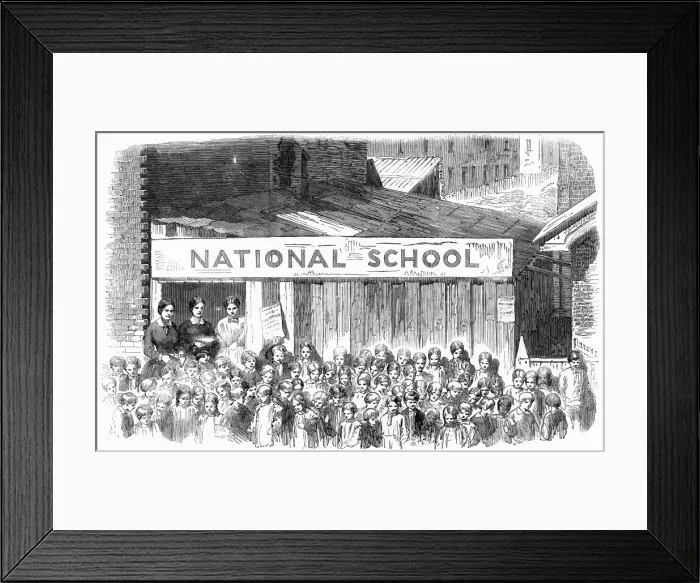 Framed Print : Plaistow National School Framed Print : Plaistow National School
