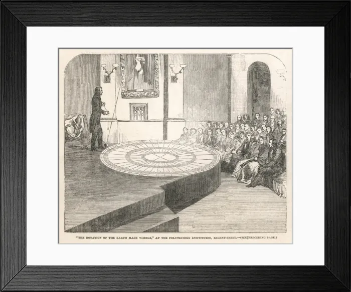 Framed Print : Foucault Demo London Framed Print : Foucault Demo London