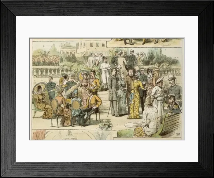 Framed Print : Reception, Poona Framed Print : Reception, Poona
