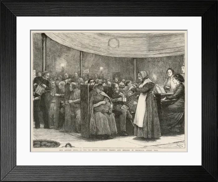 Framed Print : Moorgate Mission Framed Print : Moorgate Mission