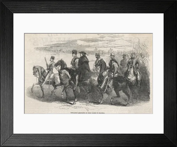Framed Print : Hungary / 1849 / Shaumla Framed Print : Hungary / 1849 / Shaumla