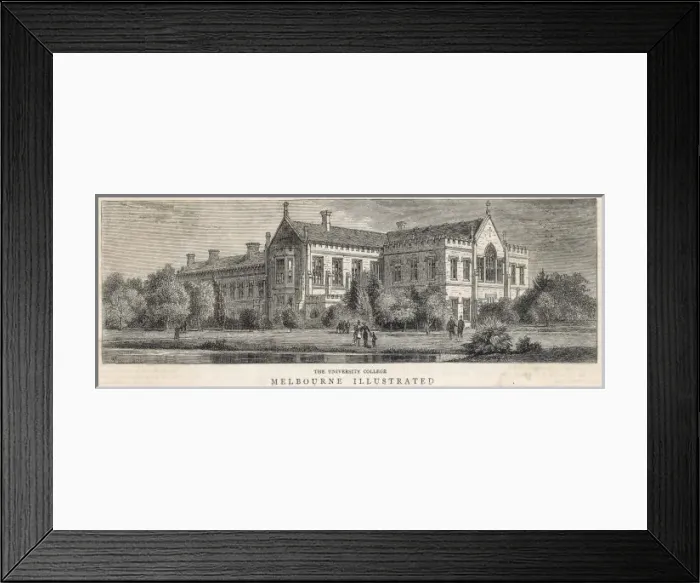 Framed Print : Melbourne University Framed Print : Melbourne University