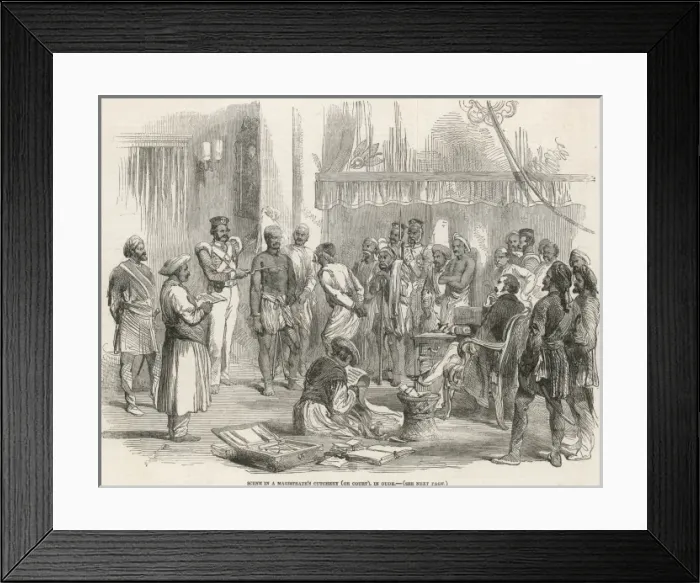 Framed Print : Magistrates Court Framed Print : Magistrates Court