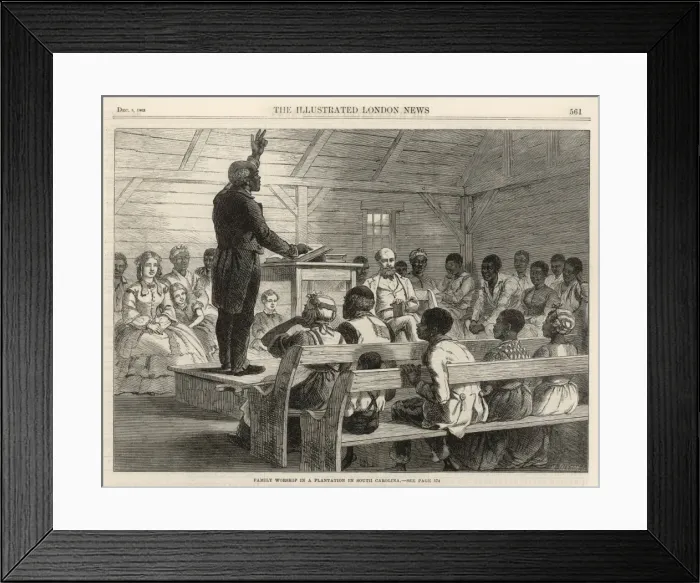 Framed Print : Plantation Worship Framed Print : Plantation Worship