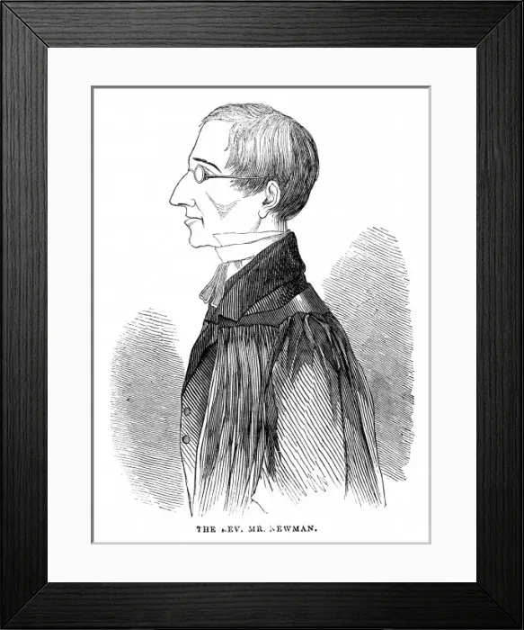Framed Print : Jh Newman / Iln 1844 Framed Print : Jh Newman / Iln 1844