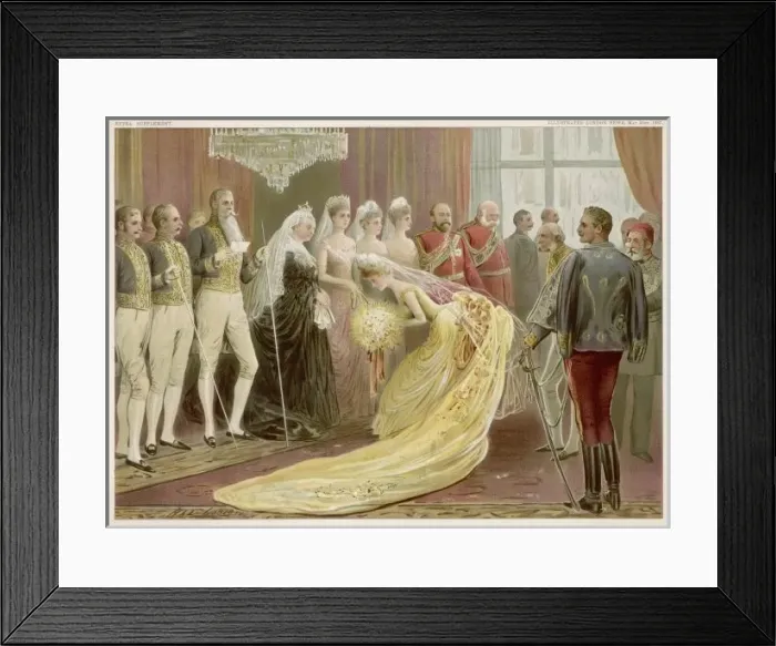Framed Print : 1887 Royal Drawing-Room Framed Print : 1887 Royal Drawing-Room