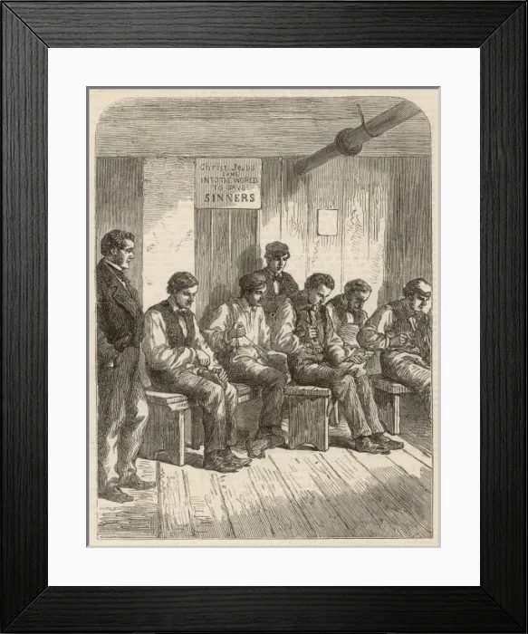 Framed Print : Charity  /  Workhouse  /  Shoes