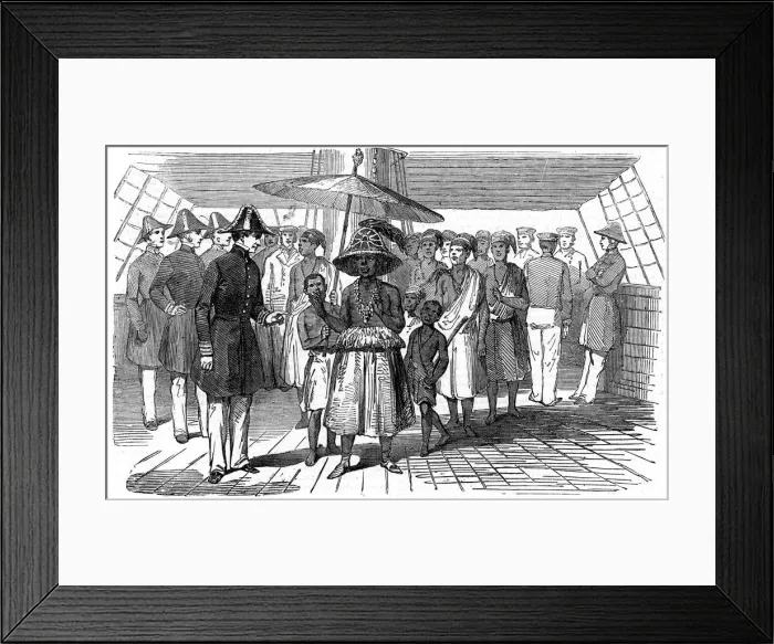 Framed Print : DUCIMO ABOARD PENELOPE Framed Print : DUCIMO ABOARD PENELOPE