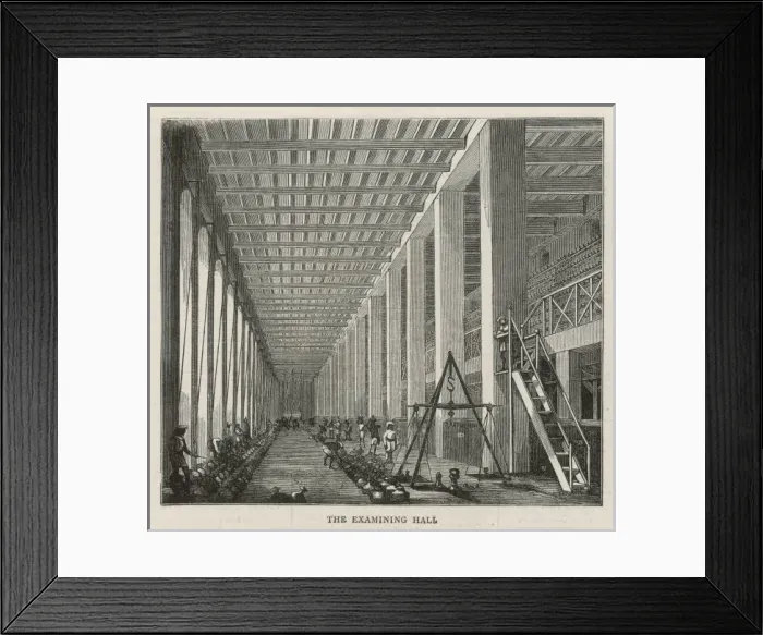 Framed Print : Drugs / Opium Factory - 1 Framed Print : Drugs / Opium Factory - 1