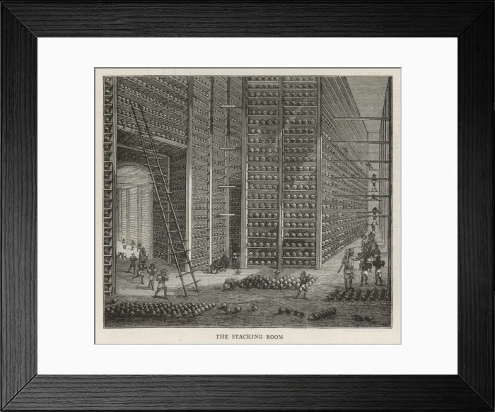 Framed Print : Drugs / Opium Factory - 5 Framed Print : Drugs / Opium Factory - 5
