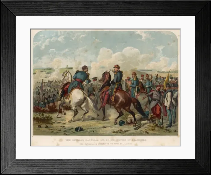 Framed Print : Solferino  /  Beauce