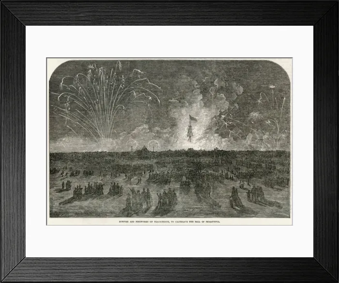 Framed Print : Blackheath Fireworks Framed Print : Blackheath Fireworks