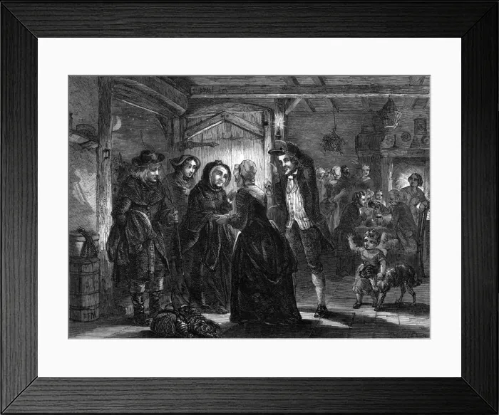 Framed Print : Country Visitors Framed Print : Country Visitors