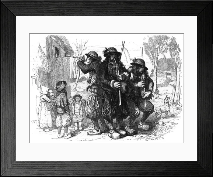 Framed Print : BRETON SONNEURS Framed Print : BRETON SONNEURS