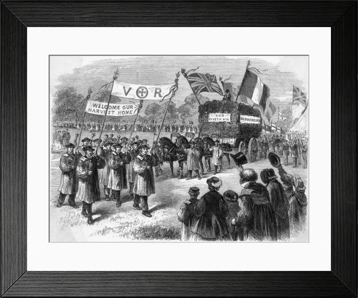 Framed Print : Harvest Home, England