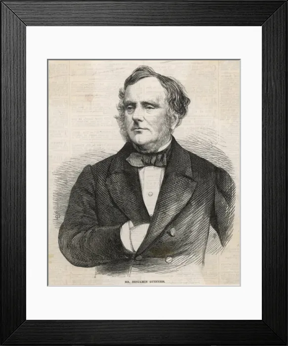 Framed Print : Benjamin Lee Guinness Framed Print : Benjamin Lee Guinness