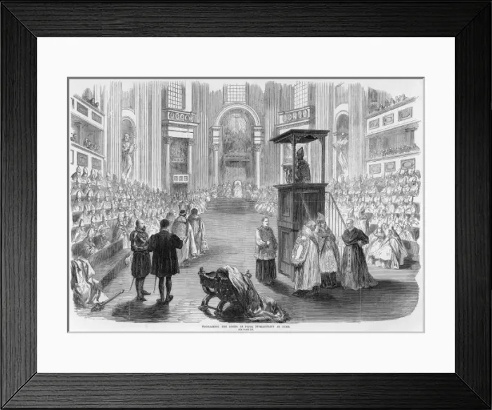 Framed Print : Pope Infallible