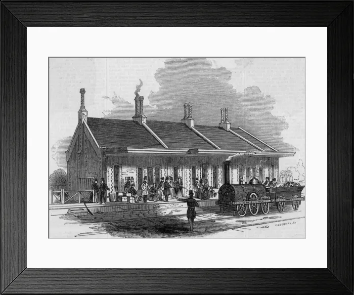 Framed Print : Brandon Station Framed Print : Brandon Station