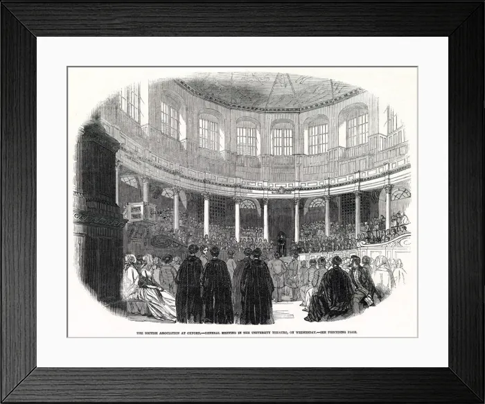 Framed Print : British Association, Oxford Framed Print : British Association, Oxford