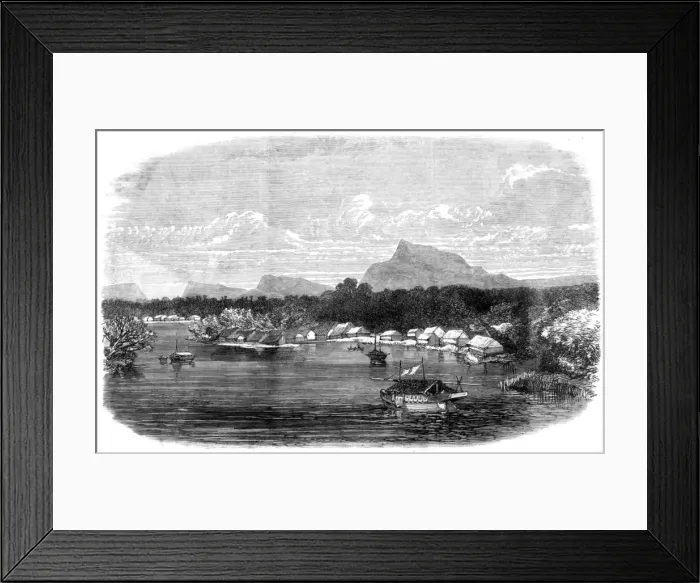 Framed Print : Sarawak  /  Malay Compong