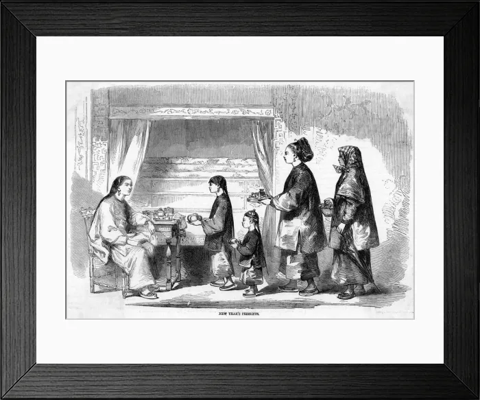 Framed Print : NEW YEAR GIFTS, CHINA