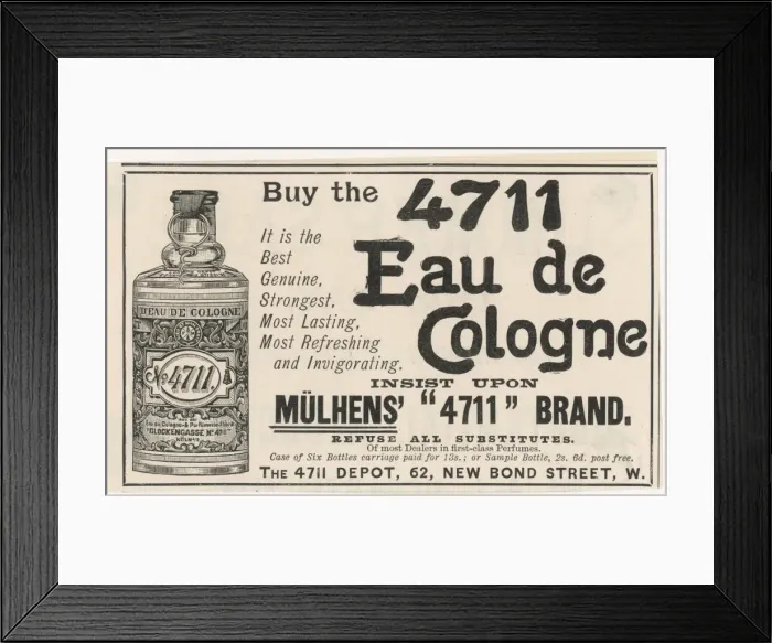 Framed Print : Eau De Cologne Framed Print : Eau De Cologne