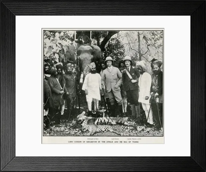 Framed Print : COLONIALISM / LORD CURZON Framed Print : COLONIALISM / LORD CURZON