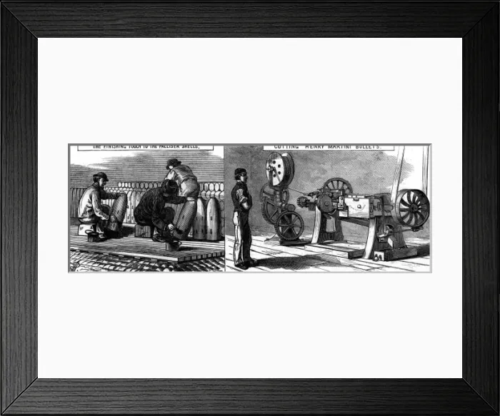 Framed Print : Ammunition / Woolwich / 1877 Framed Print : Ammunition / Woolwich / 1877