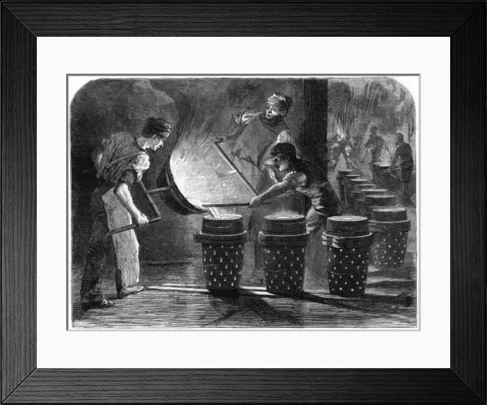 Framed Print : Ammunition / Woolwich / 1862 Framed Print : Ammunition / Woolwich / 1862