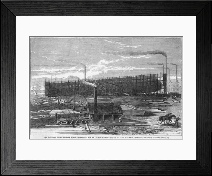 Framed Print : Northumberland Built Framed Print : Northumberland Built