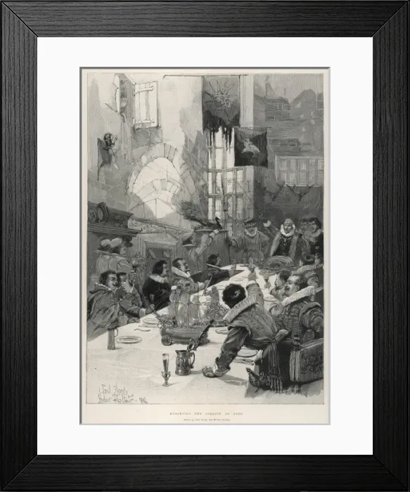Framed Print : Knighting the Sirloin Framed Print : Knighting the Sirloin