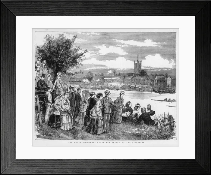 Framed Print : Henley  /  Iln