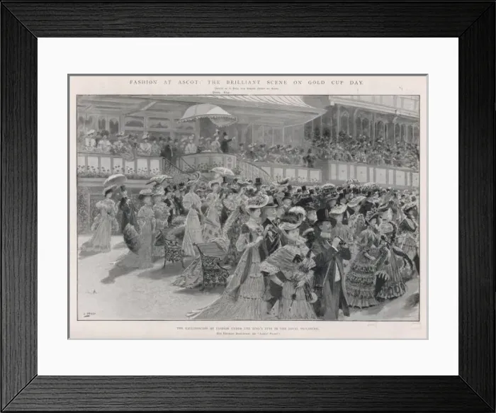 Framed Print : ASCOT 1904 Framed Print : ASCOT 1904