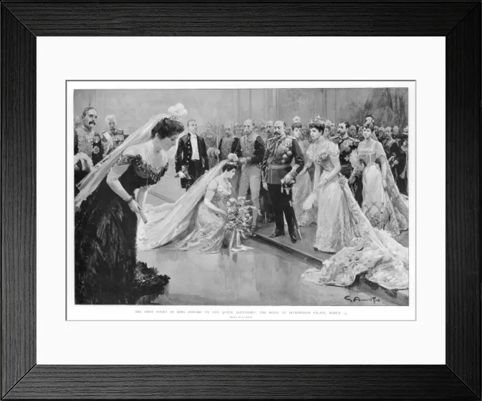Framed Print : Debutante Presented Framed Print : Debutante Presented