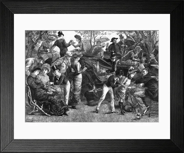 Framed Print : Eton V Harrow 1881 Framed Print : Eton V Harrow 1881
