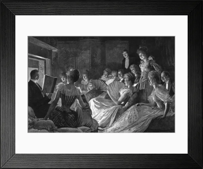 Framed Print : Listening to a Story Framed Print : Listening to a Story