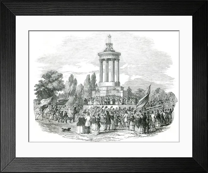 Framed Print : Robert Burns / Monument Framed Print : Robert Burns / Monument