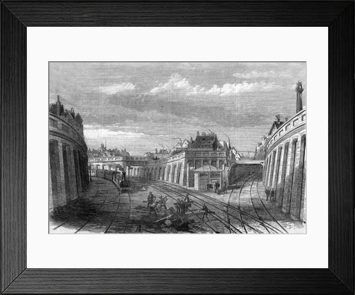 Framed Print : Junction at Smithfield Framed Print : Junction at Smithfield