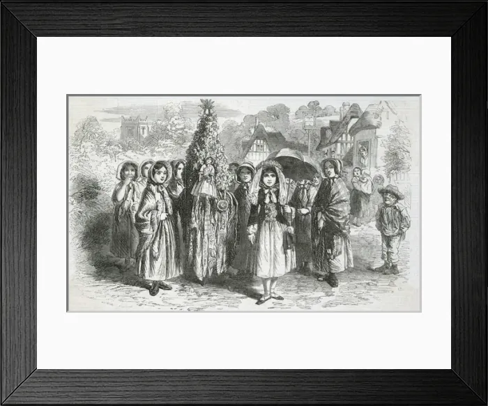Framed Print : May Queen, Glatton