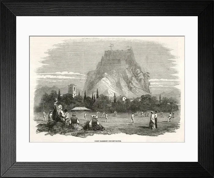 Framed Print : Cricket at Corfu Framed Print : Cricket at Corfu