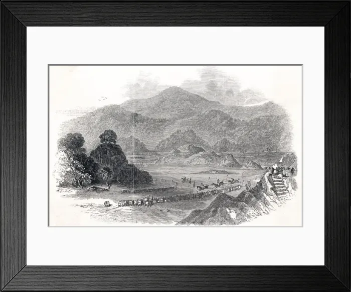 Framed Print : Horse Racing  /  Bombay  /  1847