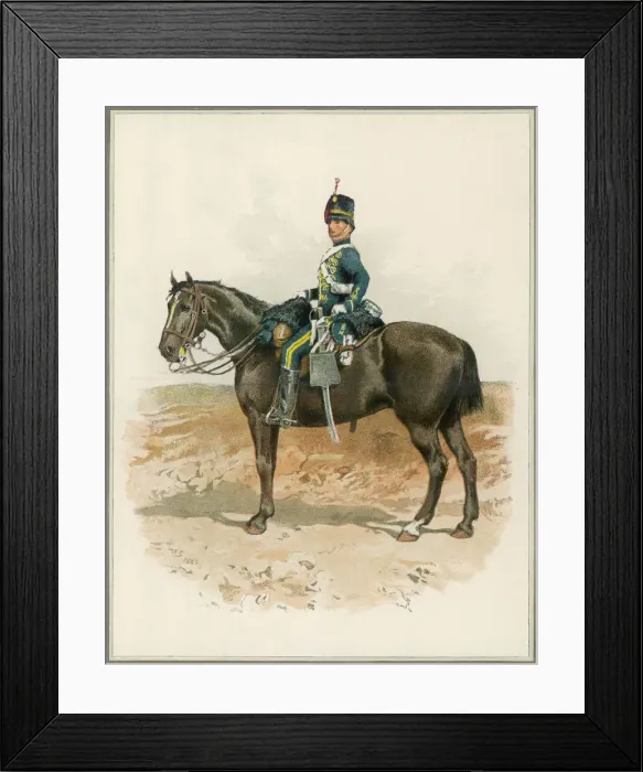 Framed Print : Royal Irish Hussars Framed Print : Royal Irish Hussars