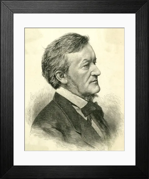 Framed Print : Wagner (1813-1883) ILN Framed Print : Wagner (1813-1883) ILN