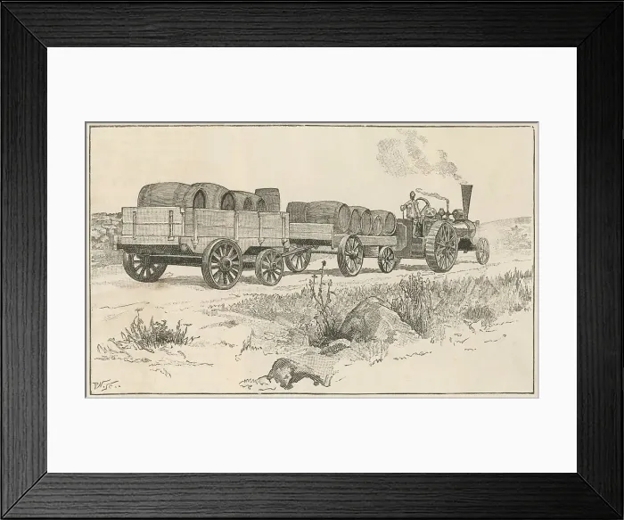 Framed Print : Whisky / 1890 Transport Framed Print : Whisky / 1890 Transport