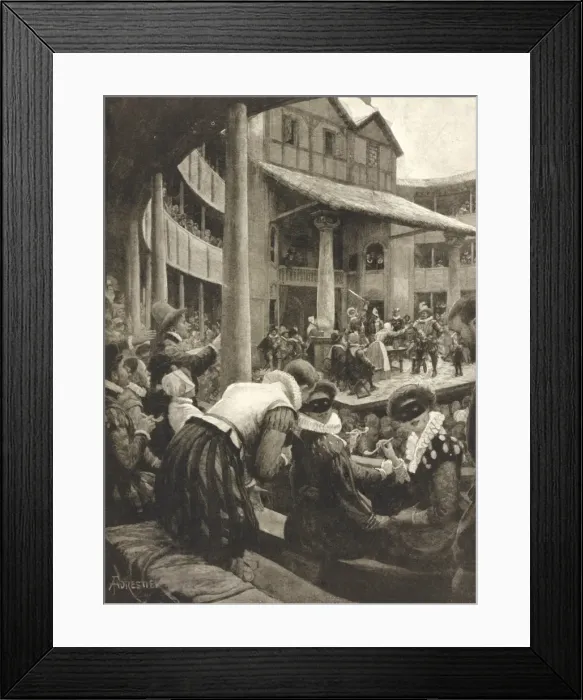 Framed Print : HENRY IV AT THE GLOBE