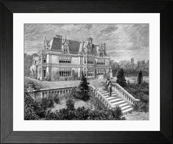 Framed Print : Tennyson Aldworth Surrey