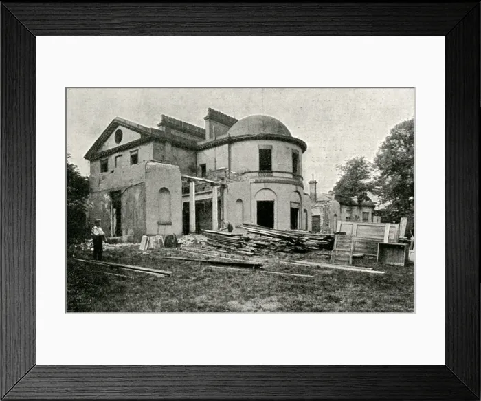 Framed Print : Ruskin / Herne Hill Home Framed Print : Ruskin / Herne Hill Home