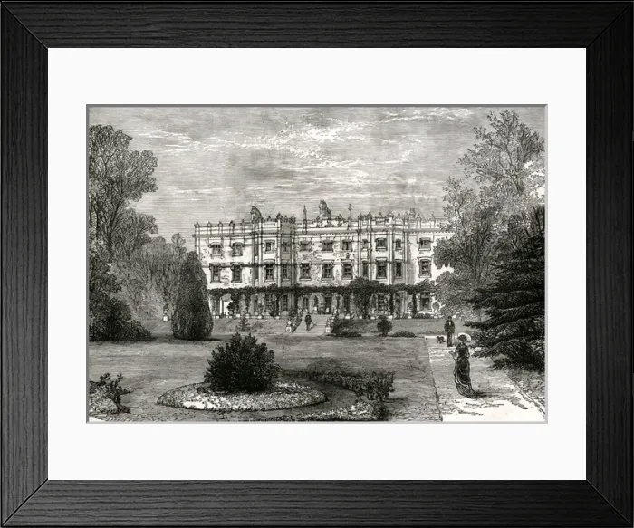 Framed Print : Disraeli / Hughenden Framed Print : Disraeli / Hughenden